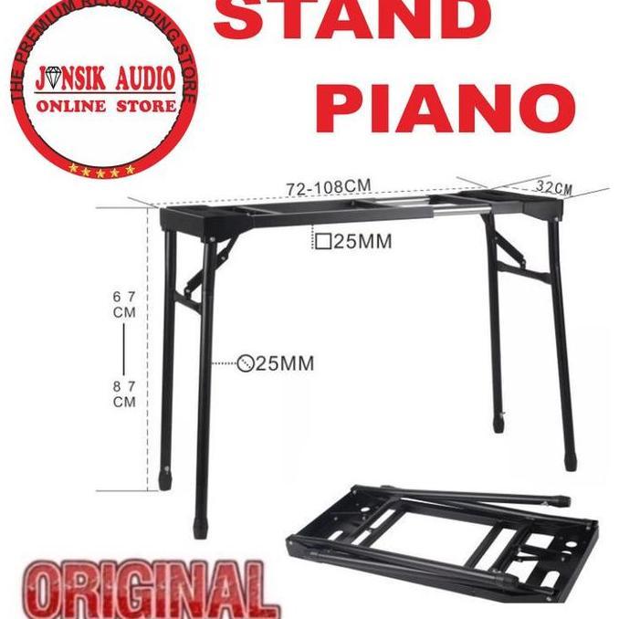 Stand Piano Stand keyboard Kaki Piano Promo Premium