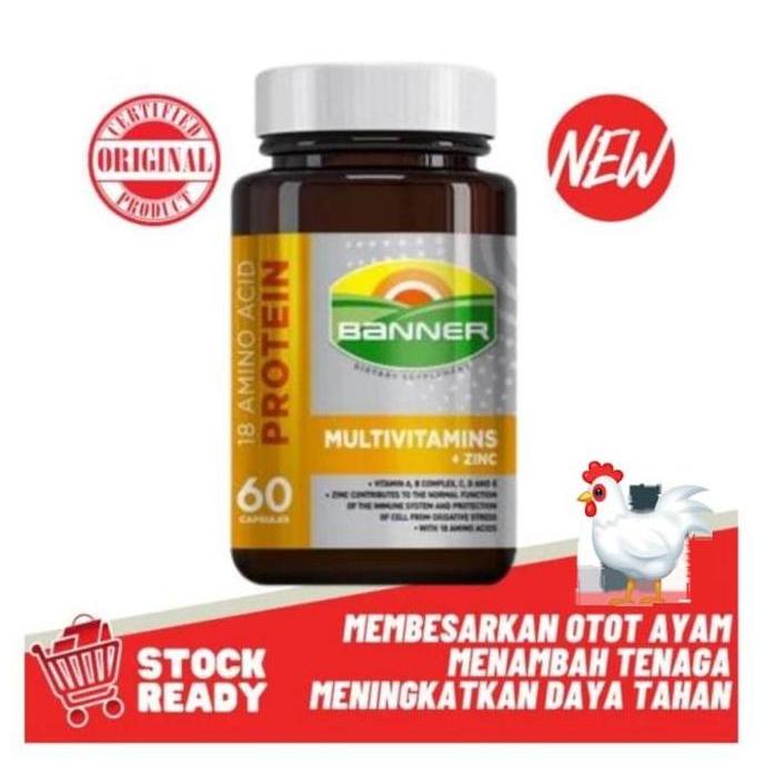 NEW BANNER PLUS GOLD THAILAND SUPLEMEN AYAM ADUAN PENAMBAH TENAGA AYAM OTOT