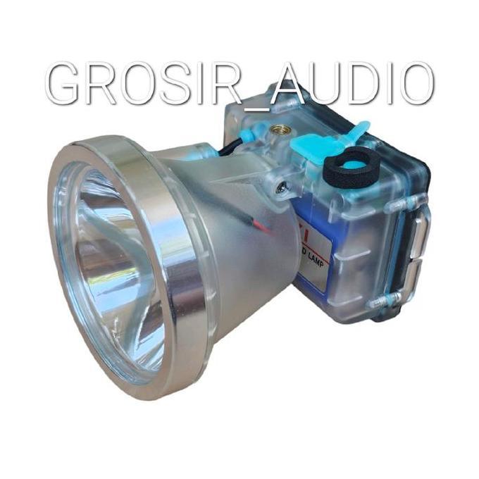 Senter Kepala Selam Kiseki X7 150W ,Senter Menyelam Kiseki X 7 150Watt ,Senter Kiseki Body Transpara