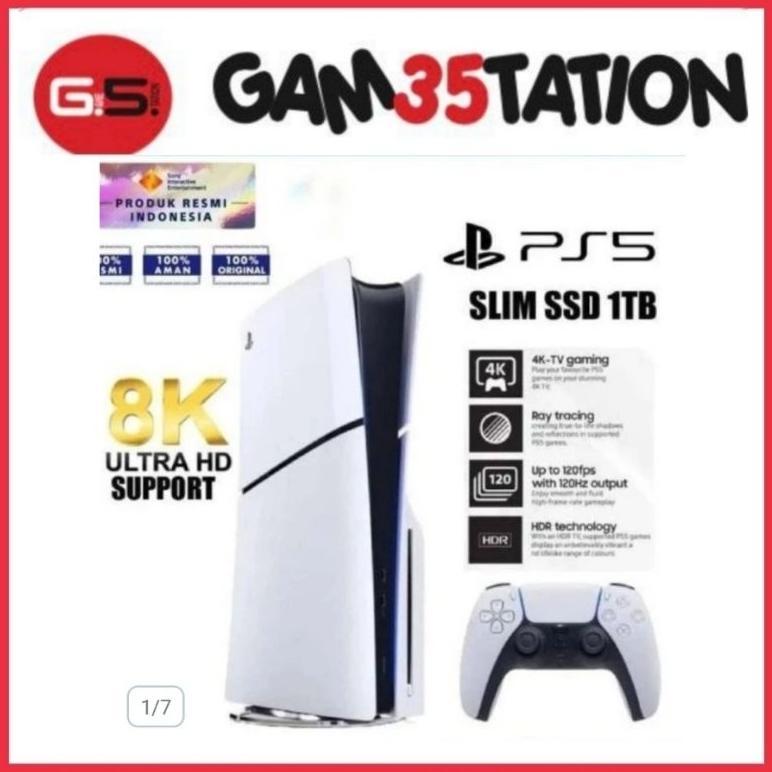 PLAYSTATION 5 SLIM DISC GARANSI INDONESIA