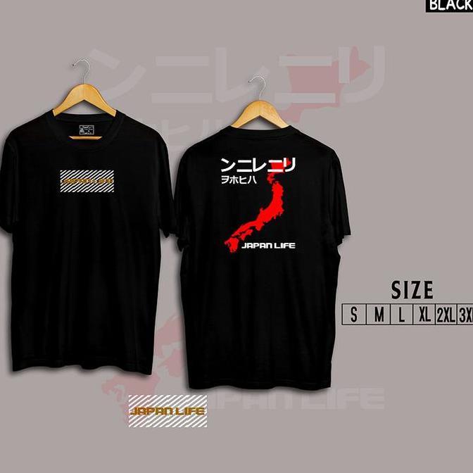 kaos JAPAN LIFE distro original merk branded ICONKP