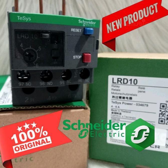 overload kontaktor Schneider lrd 10 4-6A/thermal overload Schneider lrd10 tesys power PREMIUM