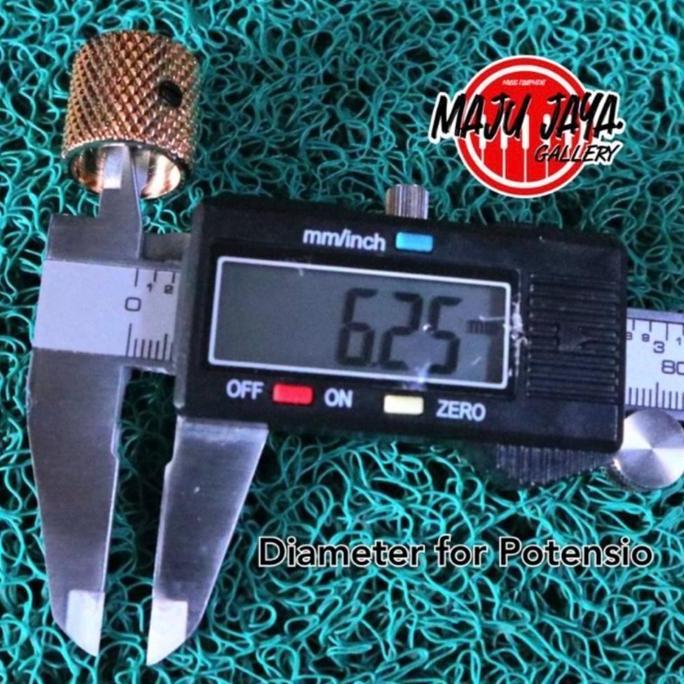 Knob Potensio Besi Locking Gitar Bass Elektrik Telecaster Gotoh Style