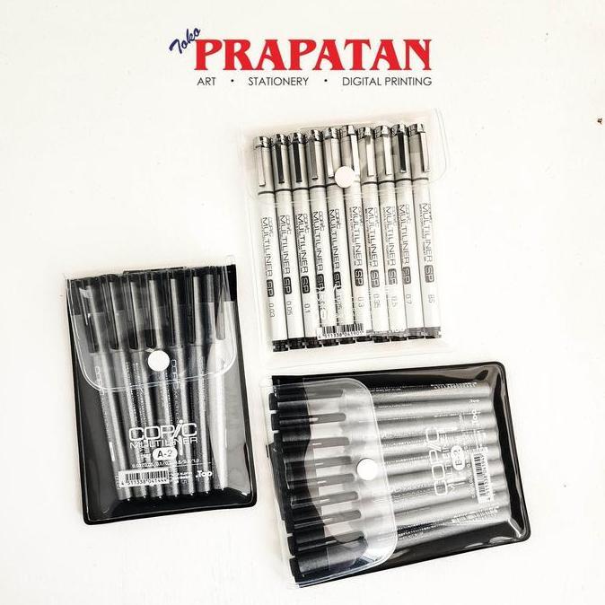 Copic Multiliner Black Set | Drawing Pen