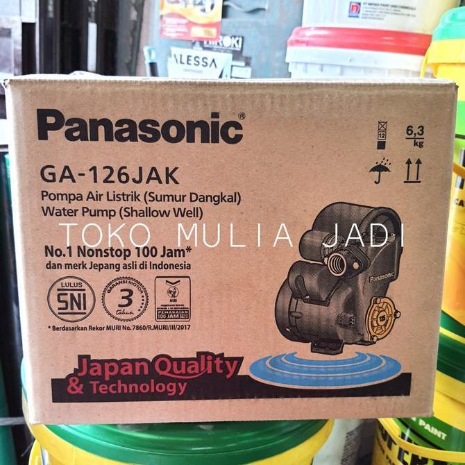 NEW Pompa air PANASONIC GA 126 JAK otomatis ori / mesin auto ga126 126jak