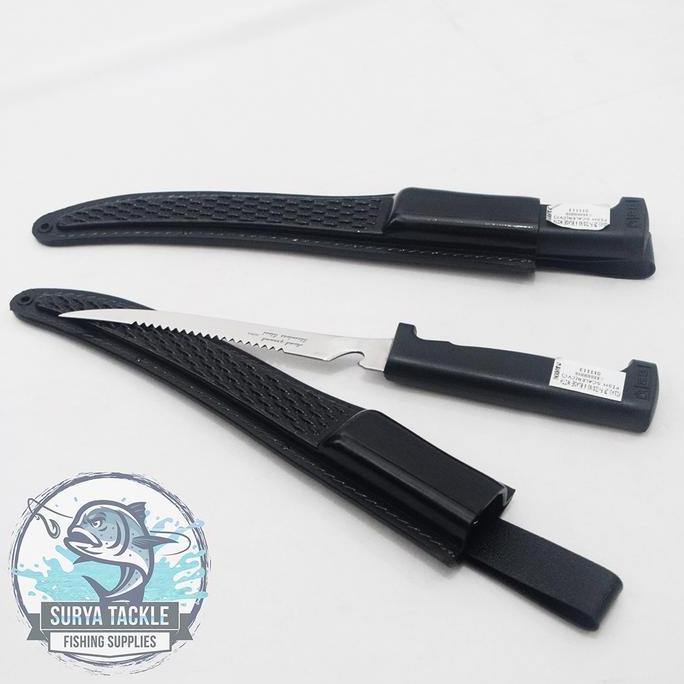 Pisau Fillet Ikan / Fishing Knife Bergerigi Super Tajam Made In Japan