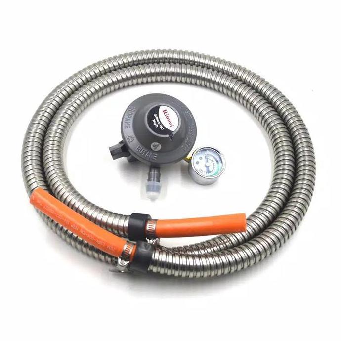 Regulator Gas Dan Selang LPG Rinnai RG 622 MS Best Quality