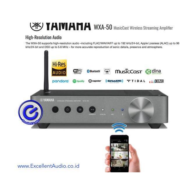 Terlaris Yamaha Wxa50 Wxa 50 Wireless Streamer Amplifier