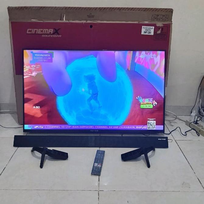 Terlaris Tv Polytron 43-Inch Pld 43Bag9953 Android Tv