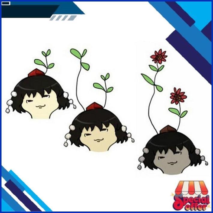 Top Today Hpda Hairpin Sepucuk Daun Tunas Tauge Sporut Hick Jepit Rambut Cosplay Dr-02