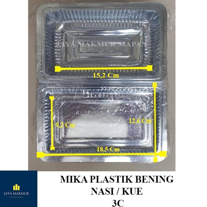 New- Mika Plastik 3C / Mika Kue Ukuran 3C