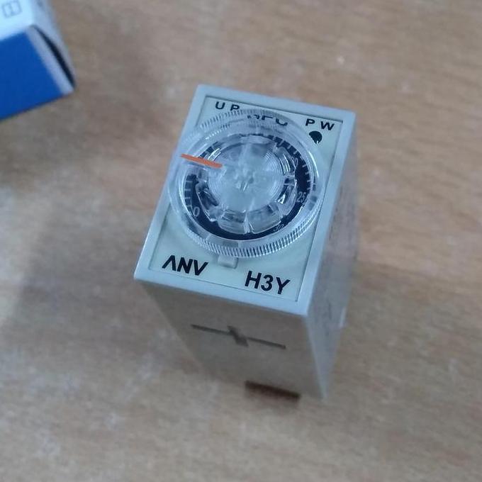 Timer relay H3Y-2 H3Y2 H3Y 2 24V DC atau 220V AC ANV Cikachi Taiwan FORSALE