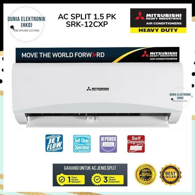 AC MITSUBISHI 1.5 PK SRK12CXP HEAVY INDUSTRIES ac mitsubishi srk 12cxp