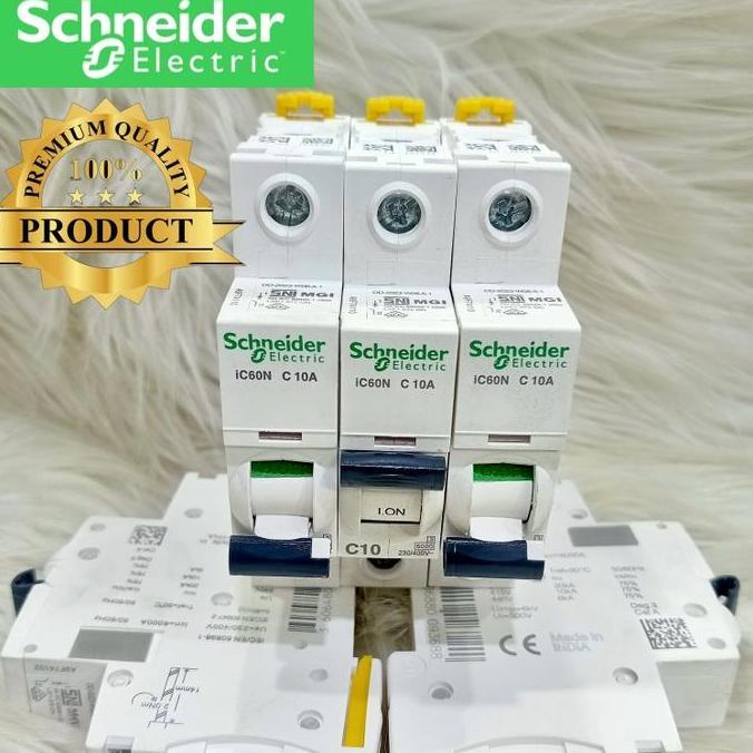 MCB Schneider 1phase Acti9 A9F74110 10a Original/mcb Schneider original mcb 10a mcb 1phase mcb Schne