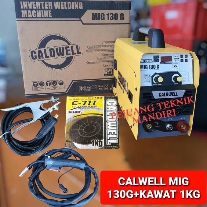 (Ready) Mesin Las Caldwell Migi Mig 130 / Trafo Las Caldwell Mig 130 G Gasless