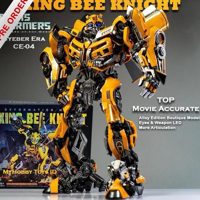 Ganilema_Seven - Robot Transformers Bumblebee Alloy Edition Ce-4 King Bee Knight Ori
