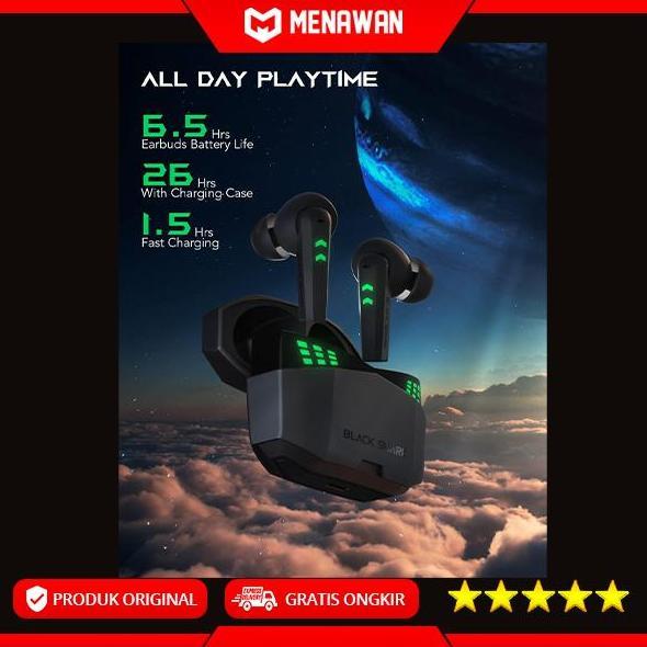 Black Shark Lucifer T6 Wireless Gaming Earbuds Earphone Tws Original