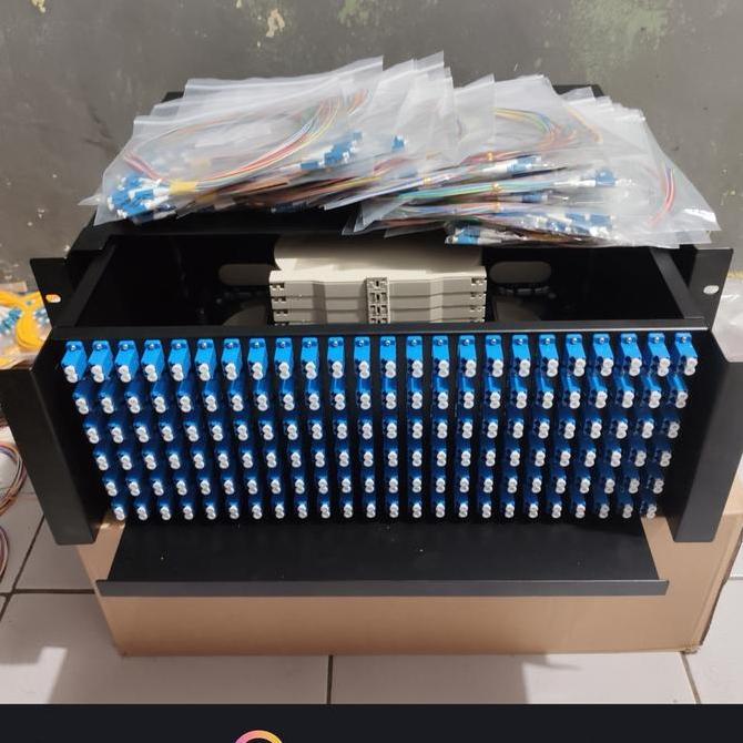 otb 288 core LC UPC lengkap pigtail uk 4U