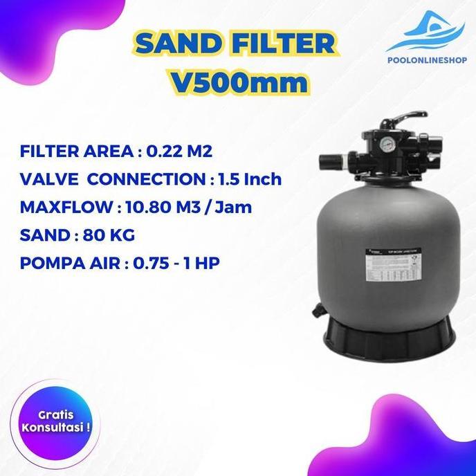 .........] Sand Filter Emaux V500mm / Filter Emaux V 500mm