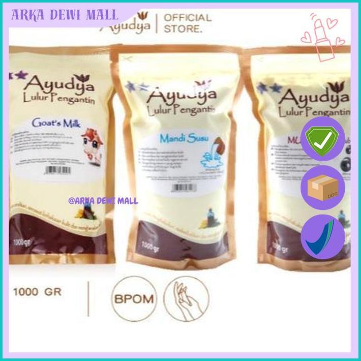 AYUDYA LULUR PENGANTIN 1000GR - LULUR PENGANTIN AYUDYA 1KG KUALITAS BERKELAS 