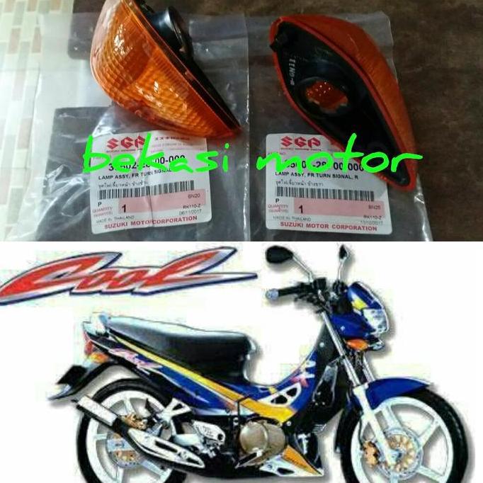 Promo sign sen sein suzuki RK COOL sepasang original Diskon