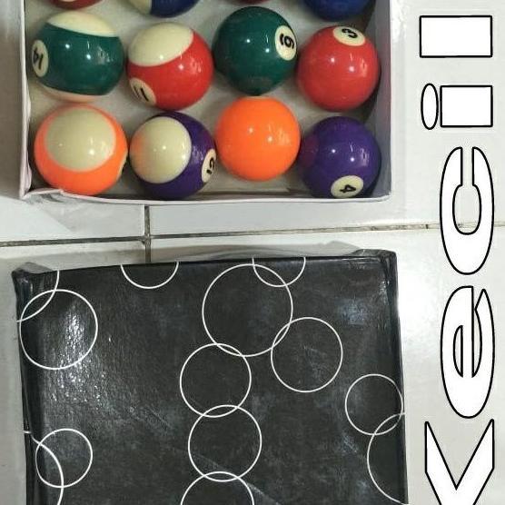 Bola billiard ukuran kecil 1 set