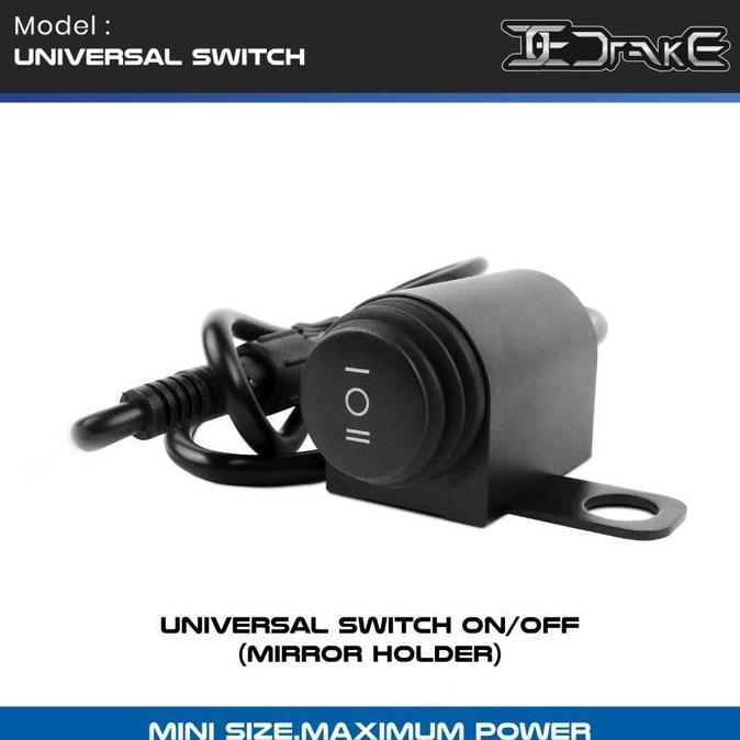 Promo Aksesoris Drake Lampu Tembak Minimax Saklar Kabel Mode Diskon