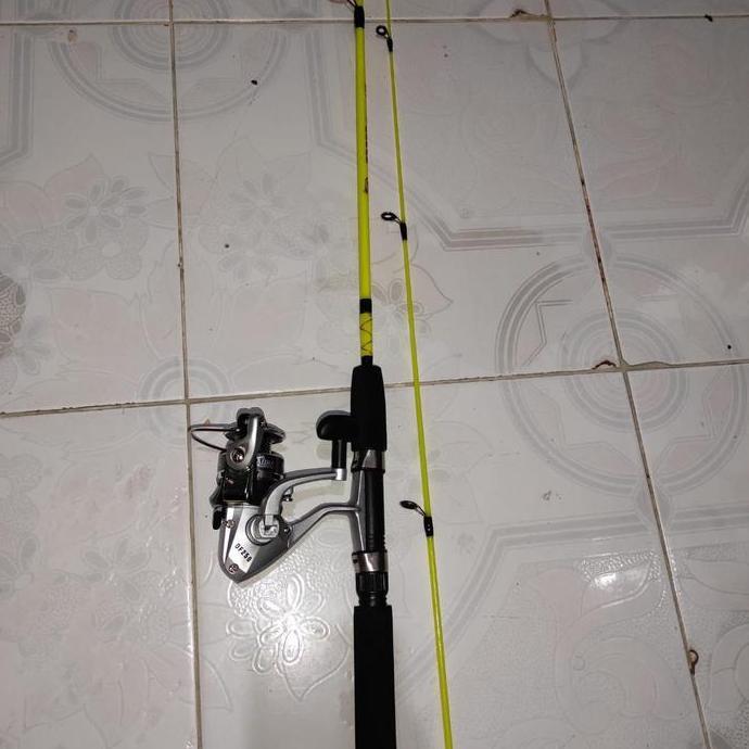 pancing kolam joran 150cm reel besi