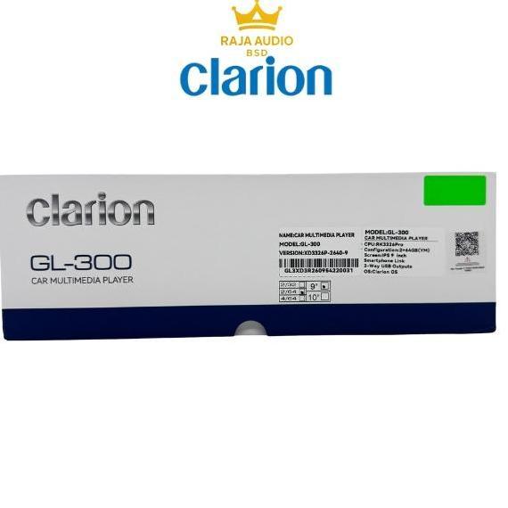 Promo Clarion Gl-300 9" Inch 2/32 Gb Head Unit Mobil Ips 1280X800P Android 11 Wired Wireless Carplay