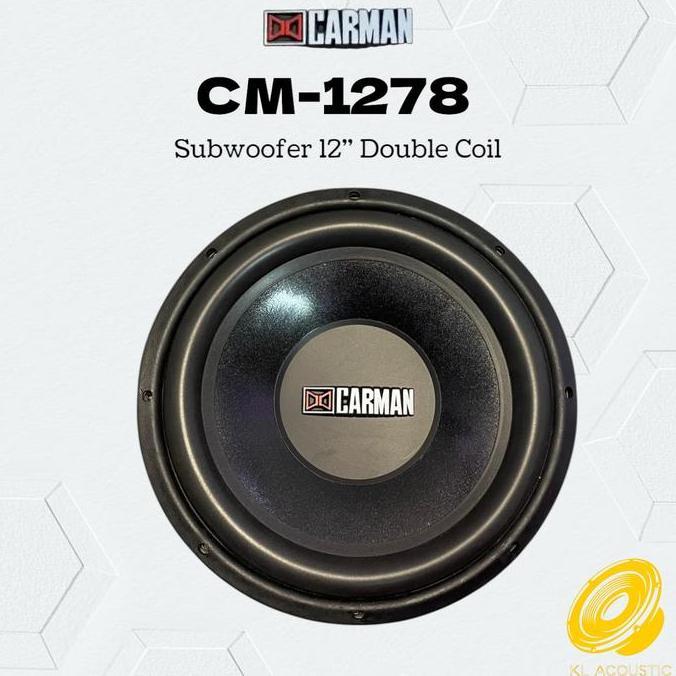Promo Subwoofer 12 Inch Carman Cm-1278