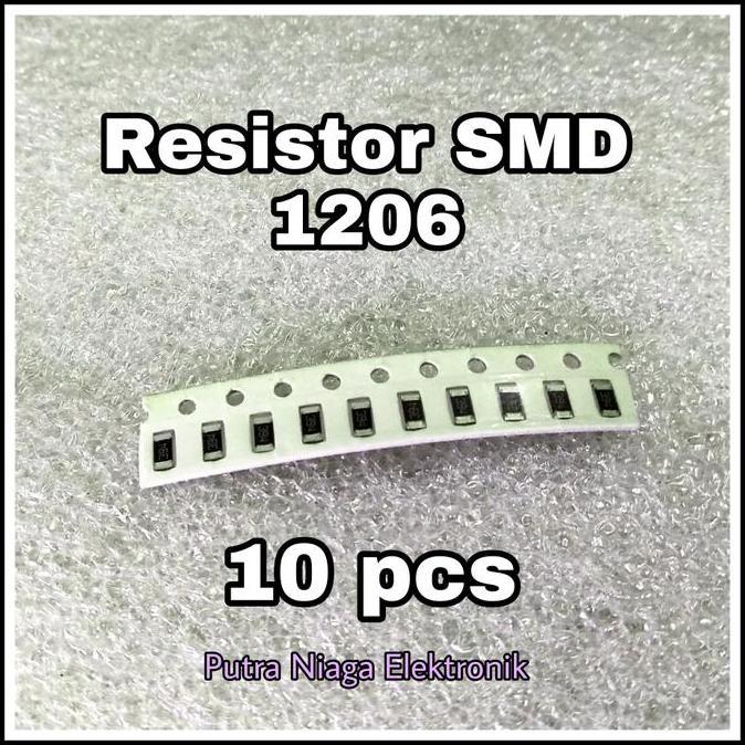 (20pcs) Resistor SMD 1206 2K Tahanan 2000 ohm Marking: 202 putran1a Diminati Banget