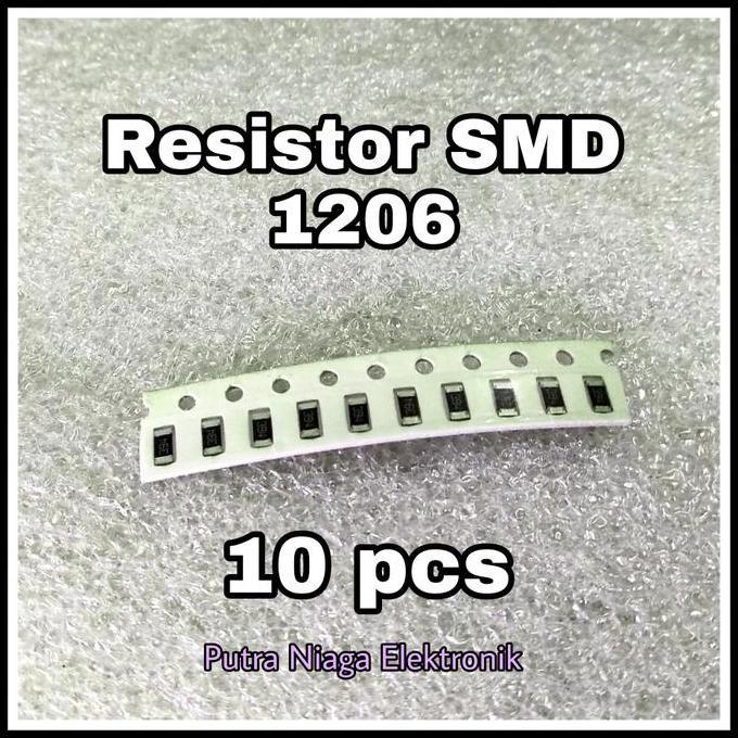 Murah (20pcs) Resistor SMD 1206 39K Tahanan 39,000 ohm 39 K Marking: 393 putran1a