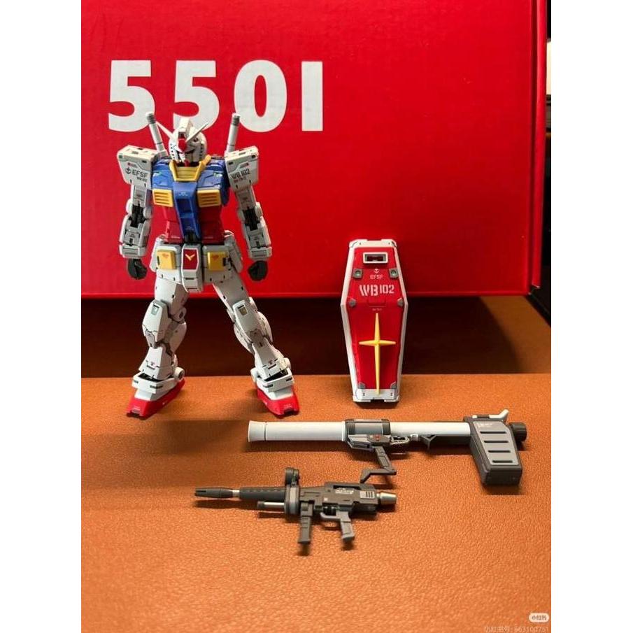 denberkah99 - rg 1/144 rx-78-2 fighter changlong 5501 model kit