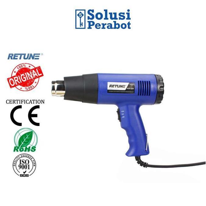 Hot Air Gun 1800W RETUNE RT-883 Original SP / Heat Gun / Pistol ASLI