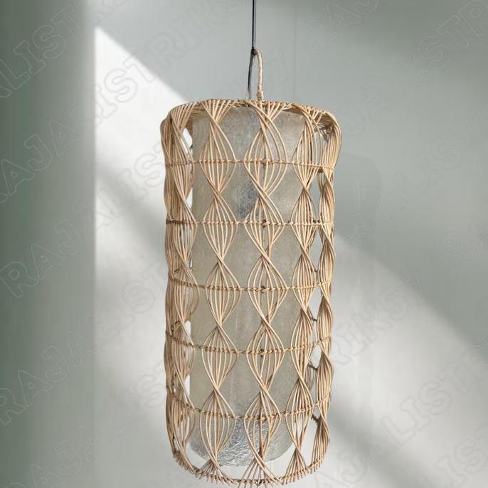 #@#@#@#@] Lampu hias gantung Anyaman Rotan Bambu