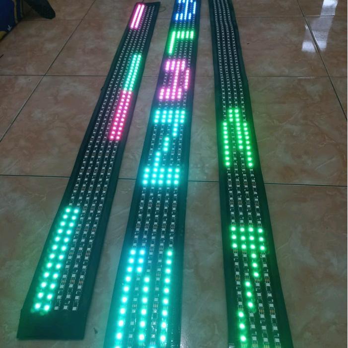 Strobo Running Text 5 Baris Dan 4 Baris Dengan Animasi Terbaru Untuk Mobil Truk Dan Bus - Bahan Lamp