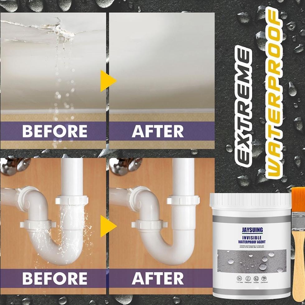 Glowtone - 300G Lem Anti Bocor Sealant Lem Transparan Anti Bocor Lem Perekat Anti Bocor Tahan Air De