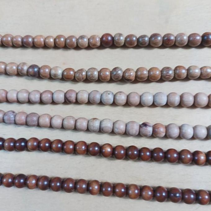 Bahan Rosario Kayu Cendana Gaharu Stigi