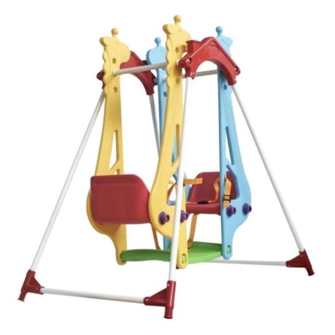 Mainan ayunan single swing jerapah giraffe besar playground taman bermain anak ayunan taman bermain 