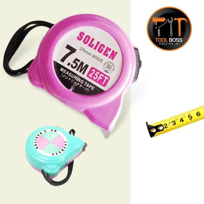 Meteran Tangan 7,5 Meter - Perkaskas Tukang Bangunan Original Dan Terpercaya