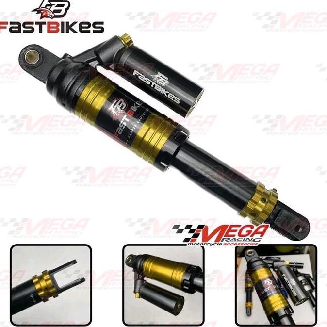 Shock shockbreaker belakang matic model up side down tabung atas fastbikes motor beat mio vario fino