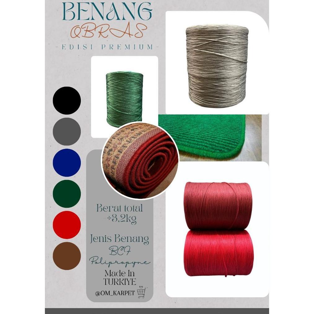 BENANG OBRAS karpet permadani karpet masjid karpet rumah edisi premium satu gulung