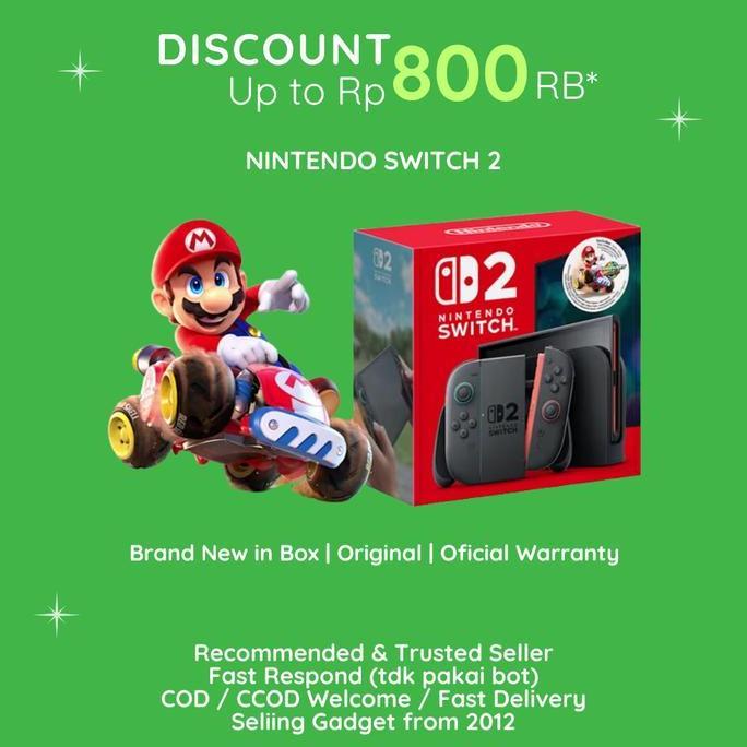 Nintendo Switch 2 Console / Nintendo Switch2 / Nintendo 2 / Switch 2 / Switch2