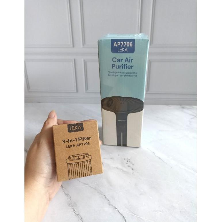 LEKA AP7706 Free Filter | AP7706 Car Air Purifier