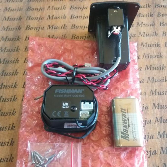 Original Fishman Isys Mini Equaliser Preamp Tuner Fishman