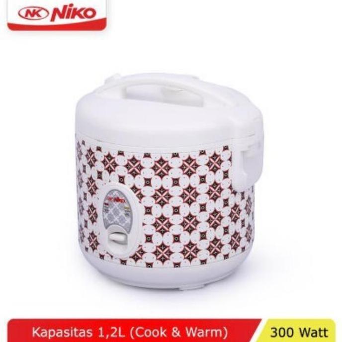 Magic Com Rice Cooker Penanak Nasi Niko Kecil (1.2 Liter) - Batik