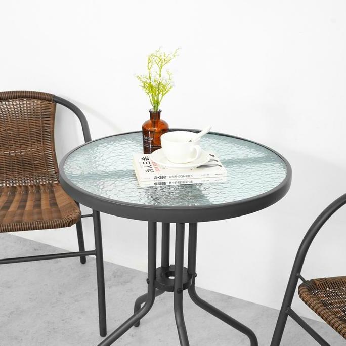 New- Informa - Colorado Set Kursi & Meja Teras - Cokelat