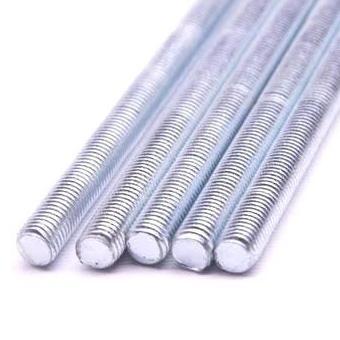 (100 pcs) Asdrat M8 x 1m Stud Bolt 8mm AS DRAT Besi Long Drat Galvanis