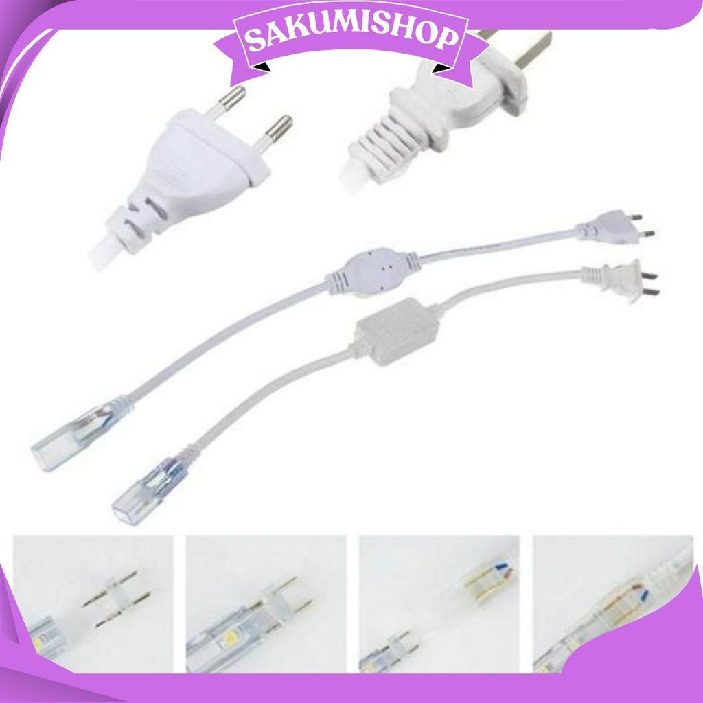 Soket Lampu Strip/Soket Rgb/Controller Rgb/Neon Flex/Adaptor Led Strip 220 Volt Promo