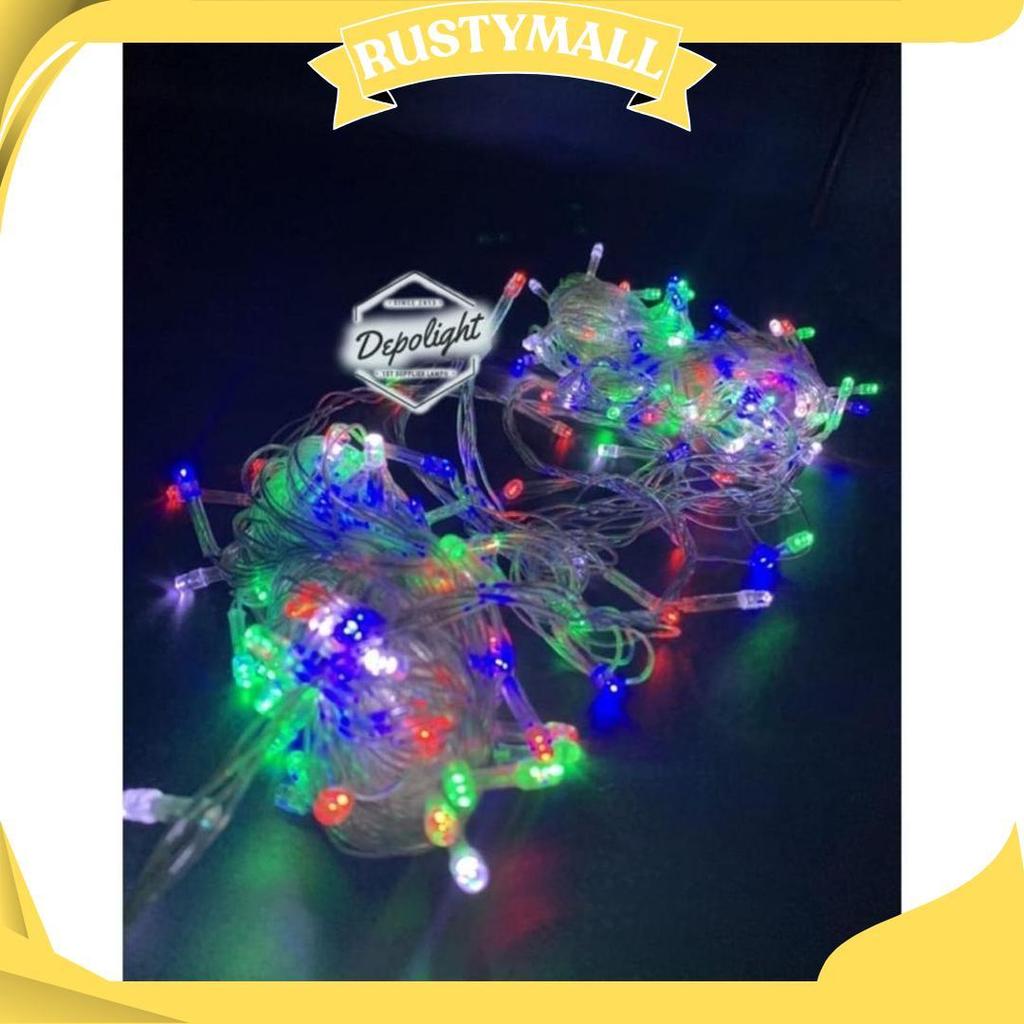 Lampu Hias Tumblr Warna Warni 100 Led 10 Meter - 200 Led 15 Meter D Promo